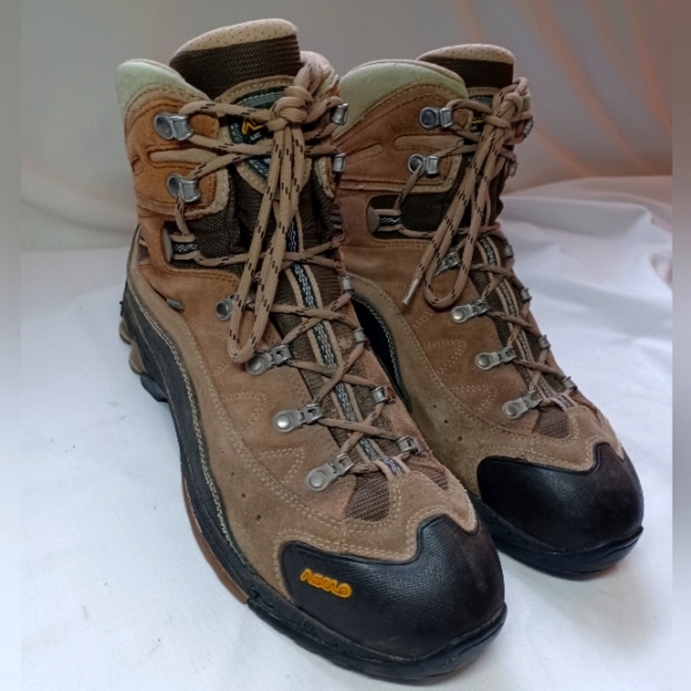 SOLD Gore-Tex Boots ASOLO MORAN GTX 11.5 US 11 UK 46 EU dark sand Exclnt cond